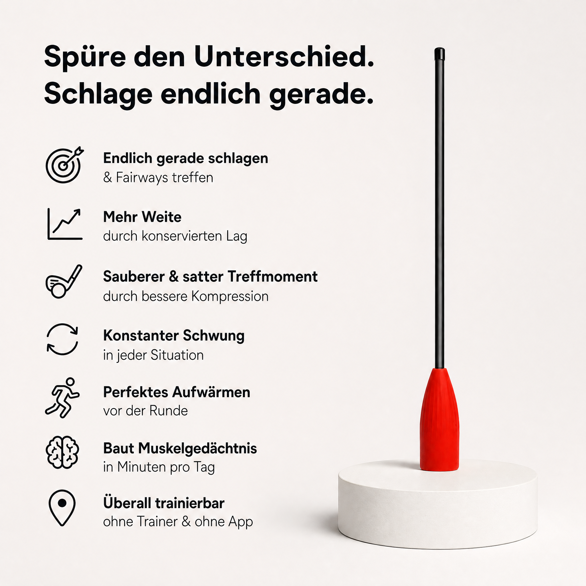 PGM Lag Stick – Der Feedback-Schwungtrainer gegen deinen Slice